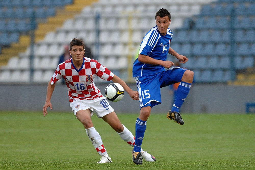 U dresu U-21 reprezentacije protiv Slovačke. Foto: Vjeran Zganec Rogulja/PIXSELL